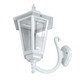 Colonial Wall Scone With Upward Arm Bracket In White B22 Colonial Wall Scone With Upward Arm Bracket In White B22